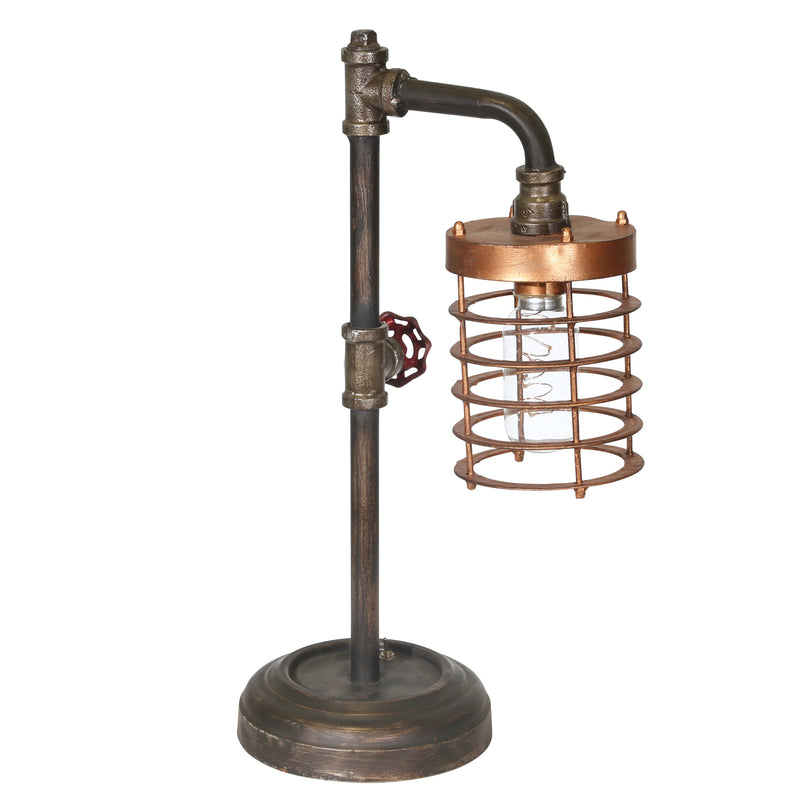 Metal, Pipe Bo Table Lamp