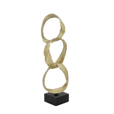 Champagne 20" Stacking Rings Stand - CARROT TOP